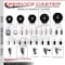 Service Caster 5'' Phenolic Swivel 1-1/8'' Expanding Stem Caster Total Lock Brake SCC-EXTTL20S514-PHR-118 - alternate 3
